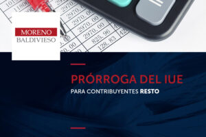 Prórroga Del IUE Para Contribuyentes RESTO