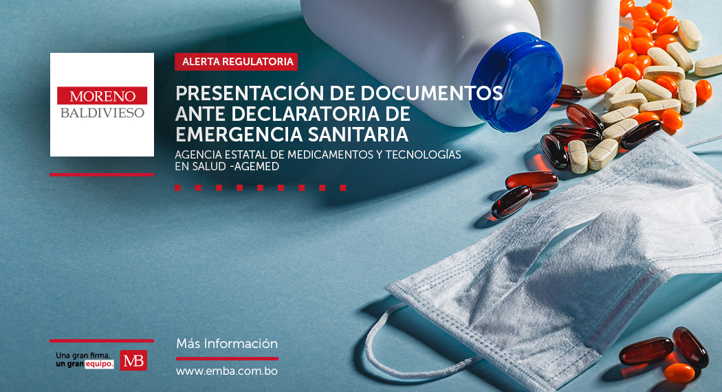 Presentación de documentos legales en fotocopia simple, ante declaratoria de emergencia sanitaria – AGEMED