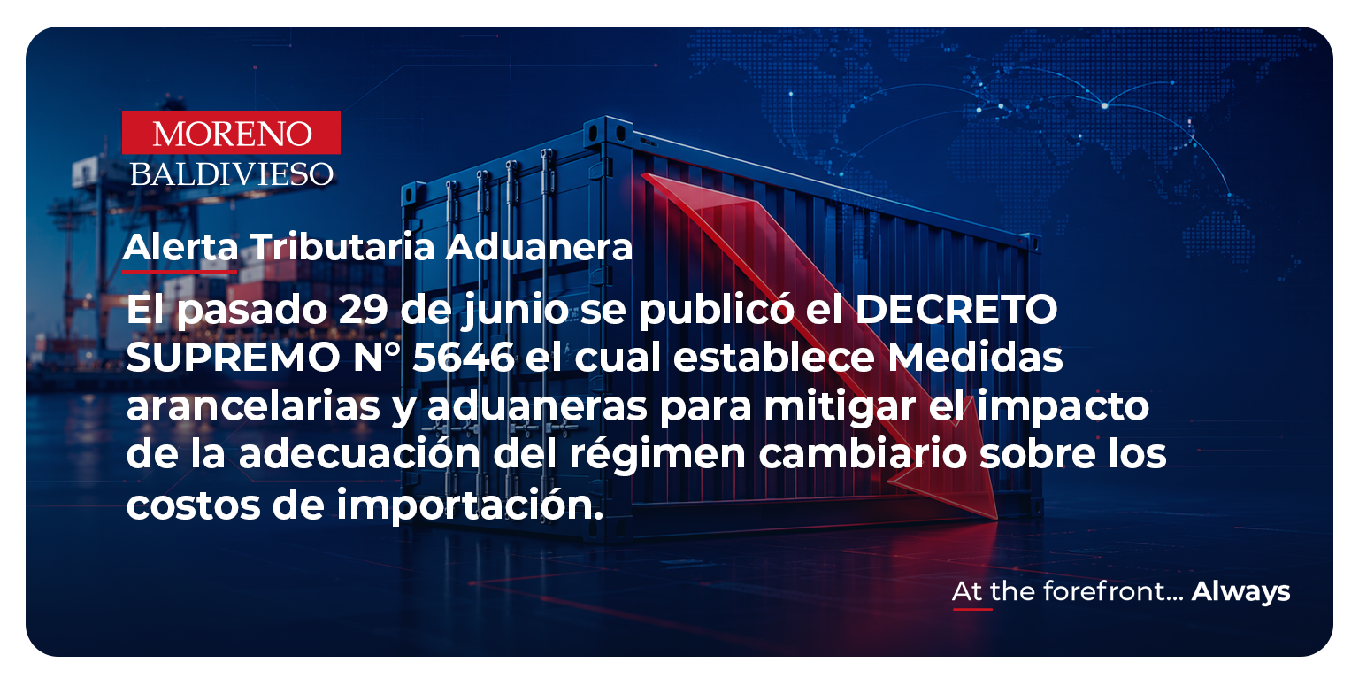 ALERTA TRIBUTARIA – ADUANERA
